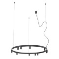 Люстра Nowodvorski 12288 Fourty Round GU10 R35+LED 11+6x10W+9W 3000K 710Lm IP20 чорна1